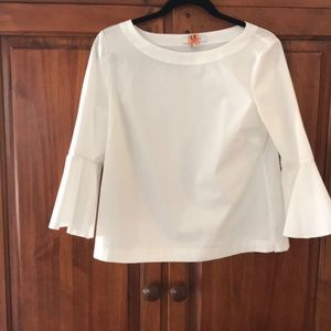 White House Black Market white blouse